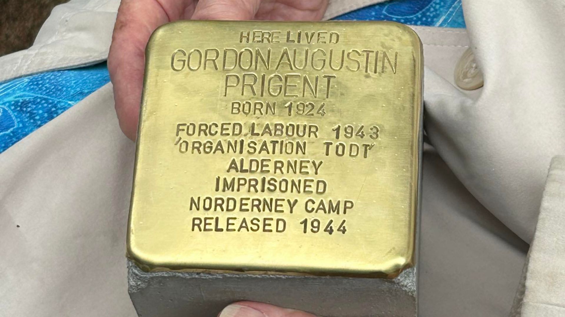 Discovering the stories behind the Stolpersteines in Jersey 